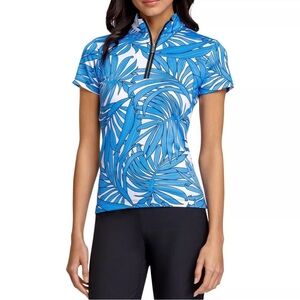 Tail white label ladies golf shirt Large